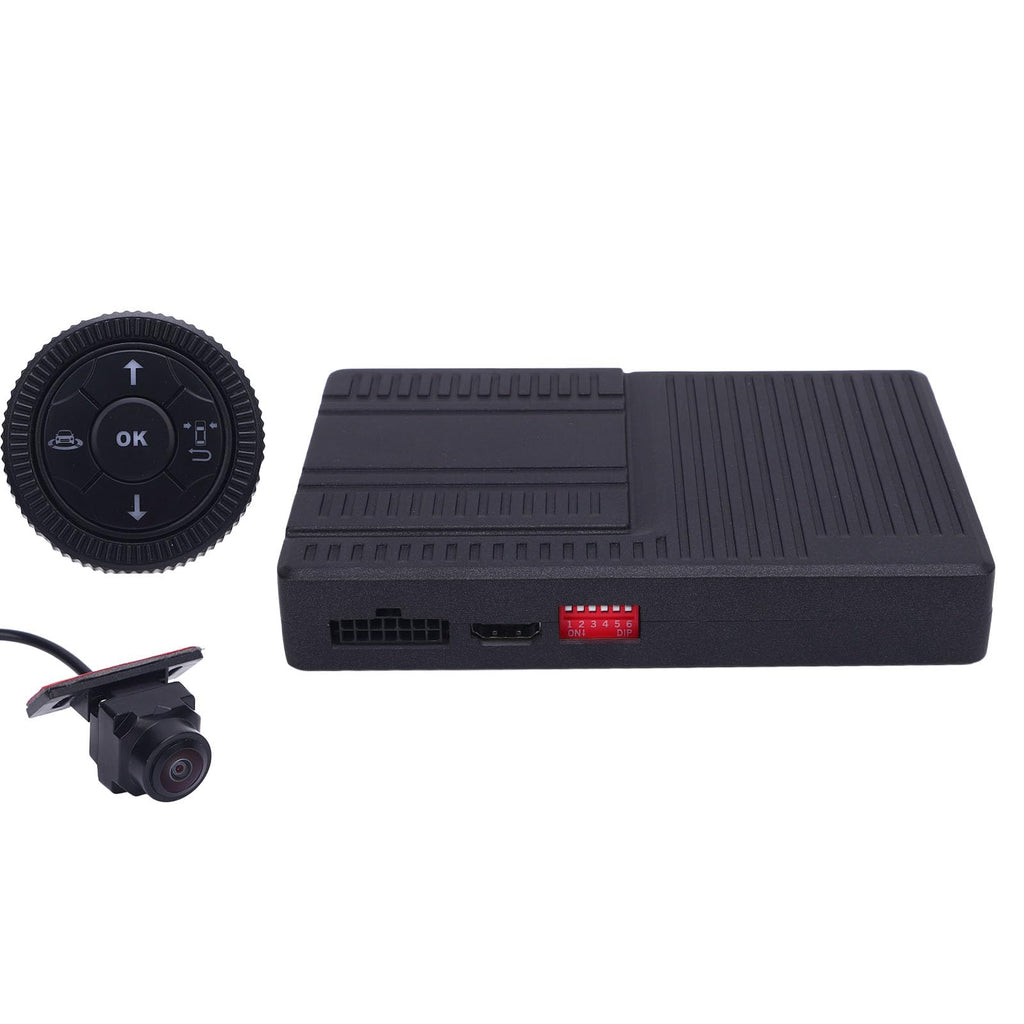 360° Panoramic Bird View Car System, All Round Rear Camera with AI Warning, Universal for Cars, SUV, Truck, Parking Safety Assistance