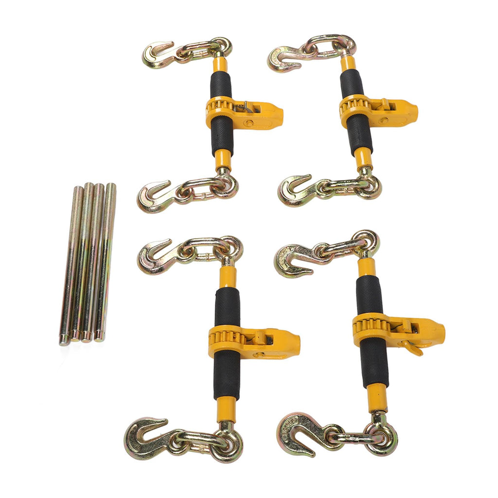 12,000lbs Ratchet Load with Detachable Handle, Anti Slip, Proof, 360° Rotation for Transportation, (5/16-3/8)