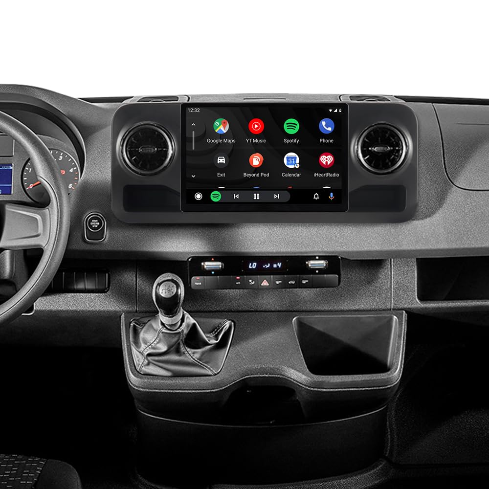 Car Stereo for Benz Sprinter Freightliner W907 2019-2023 Base Model