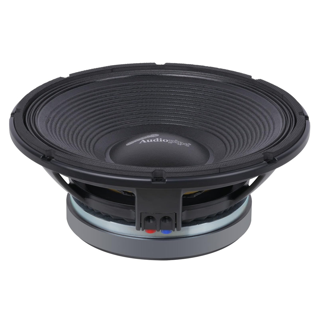 Audiopipe 15” Professional Public Address Woofer (NWA-PF-15154-8), High Power, 2000 Watts, 150 oz Magnet, 8 Ohms, 4" Voice Coil, Aluminum Basket, Paper Cone, Superior Performance
