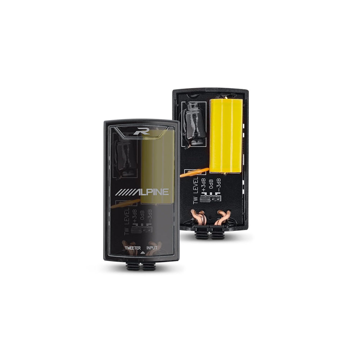 Alpine R2-S65C 6.5 in Two-Pair Component Speaker Bundle