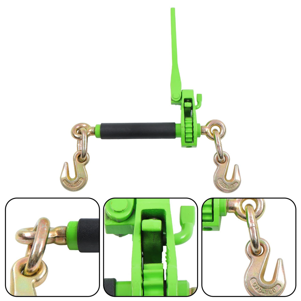 waltyotur 4PCS Foldable Chain Binder 5/16"-3/8" G70 7100lbs