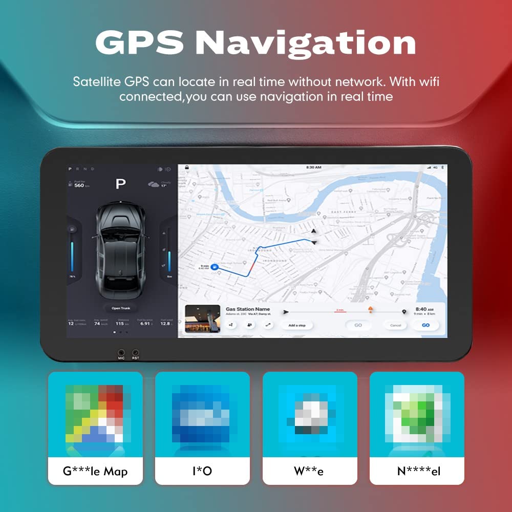 for Volvo XC60 2009-2017 Car CarPlay Android Auto Navigation Stereo GPS Radio Reverse Camera Display 10.33" QLED Touchscreen Headunit Tablet Pad Media Player, if Applicable Octa Core 6G+128G