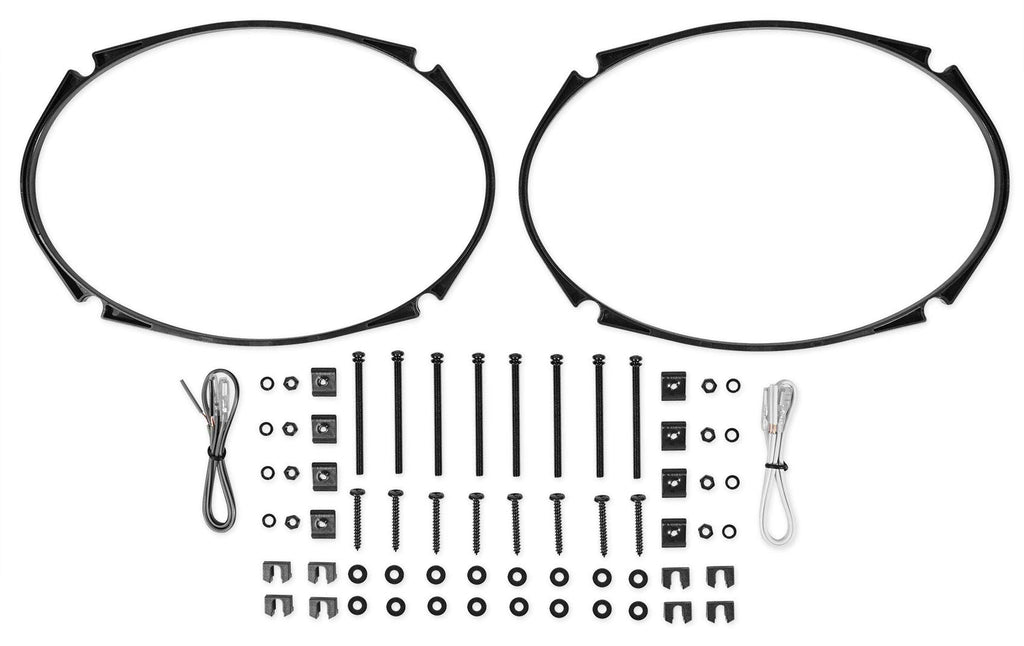 Pair Alpine S-S69 260 Watt 6x9 Coaxial 2-Way Car Audio Speakers Bundle with METRA 72-7800 Speaker Connector Harness Compatible with 1999-2000 Honda Civic