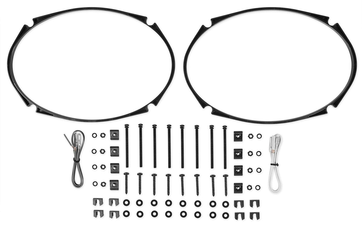 Pair Alpine S-S69 260 Watt 6x9 Coaxial 2-Way Car Audio Speakers Bundle with METRA 72-7800 Speaker Connector Harness Compatible with 1999-2000 Honda Civic