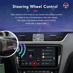 Double Din Car Radio for Dodge Challenger & Avenger 2008-2014,Android 13 4G+64G 10" Touch Screen Car Stereo with Wireless Carplay Android Auto GPS WiFi Mic Backup Camera