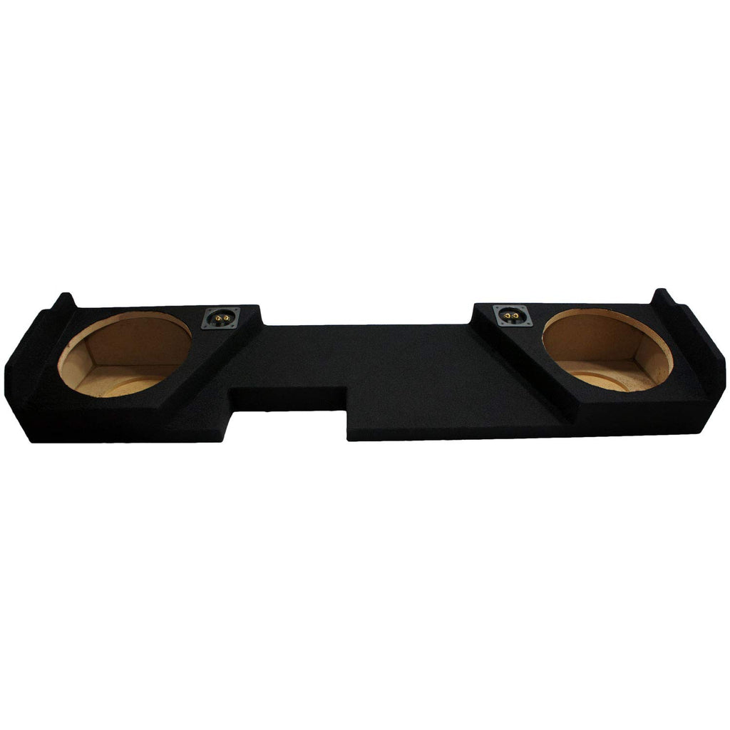 Dual 12" Sub Box Fits 2014-2018 GMC Sierra Double Cab Subwoofer Enclosure