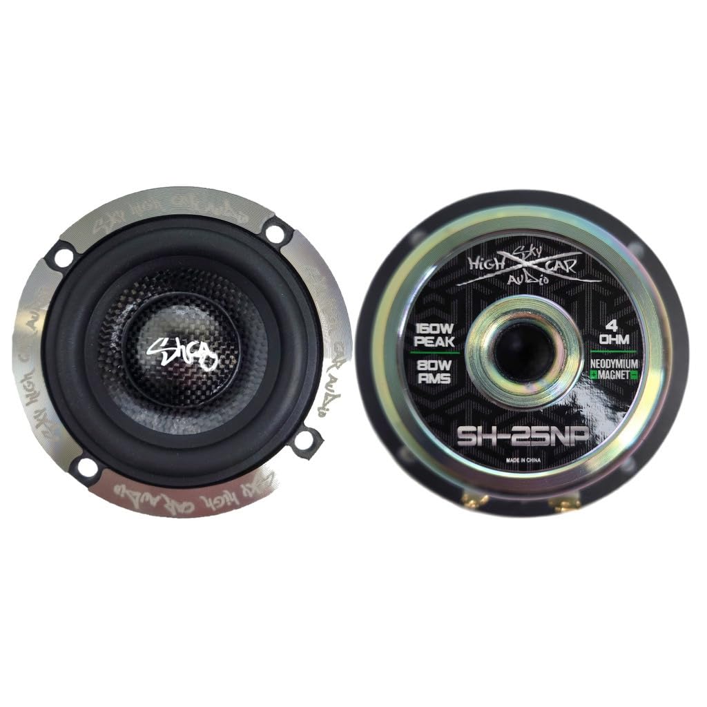 Sky High Car Audio 2.5" Neo Mid Range (Pair)