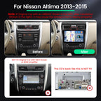 [Roinvou] 4+64G 10.1" Android 15 Car Radio for Nissan Altima 2013-2015