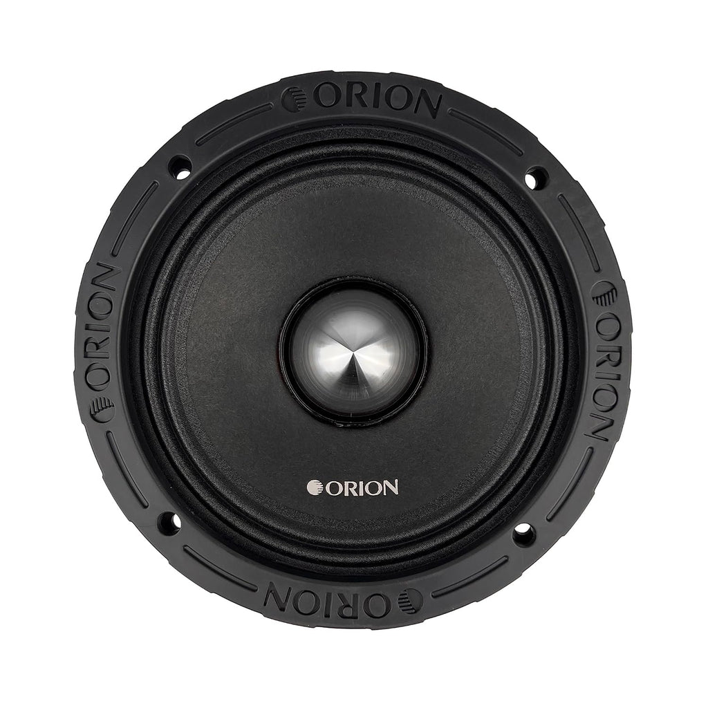 Orion XTRPRO XPM654MBF High Performance 6.5” Mid-Bass Bullet Loudspeakers, 1600W Max Power, 400W RMS, 4 Ohm, 2” Voice Coil - Pro Car Audio Stereo, Midrange Speakers (Pair)