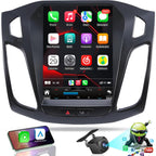 10.4 inches Android12 Car Stereo Ford Focus Radio Upgrade 2012-2018 with Touch Screen 1024 * 768 RDS Auto with GPS Bluetooth 5GWiFi Backup Camera