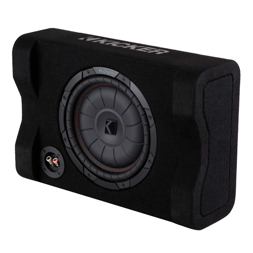 KICKER 48CVTDF102 CVTDF 10" Subwoofer in Down Firing Enclosure, 2-Ohm
