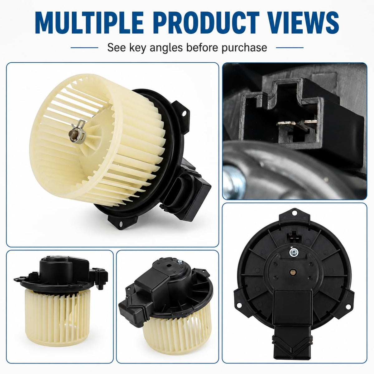 Rear HVAC Blower Assembly for Mazda 2007-2015