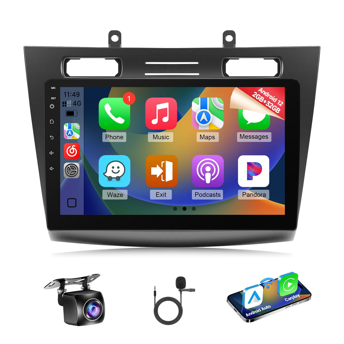 8Core+64G Android Car Radio for Ford Transit 2013-2019