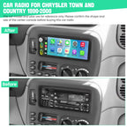 8 Core+128GB Car Radio Stereo for Dodge RAM &Jeep Wrangler &Grand Cherokee