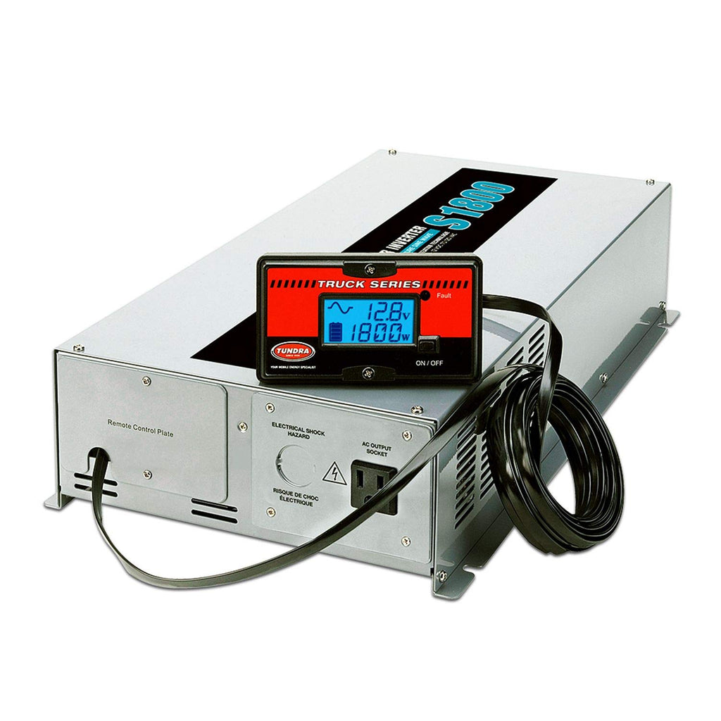 Tundra M Series - Truck Power Inverter - Modified Sine Wave 2500W / 12 Volts DC to 120 Volts AC - M2500
