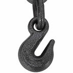 4-Pack Ratchet Load Binders 5/16"-3/8" G70 Hooks - 9200 Lbs Working Load, 33000 Lbs Break Strength, Adjustable Length, Red Powder Coat, Black