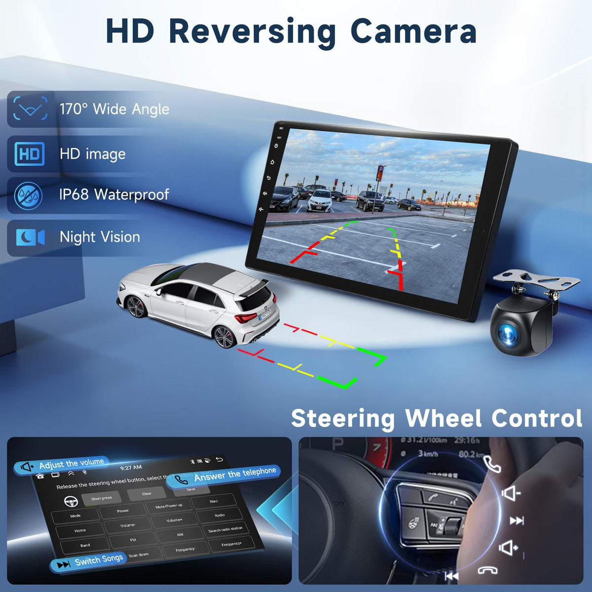 2G+64G Android 13 Car Stereo for Chevrolet Camaro 2010-2015