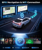【360° Panoramic View】8Core 6G+128G Radio for Honda Accord 7th 2003-2007