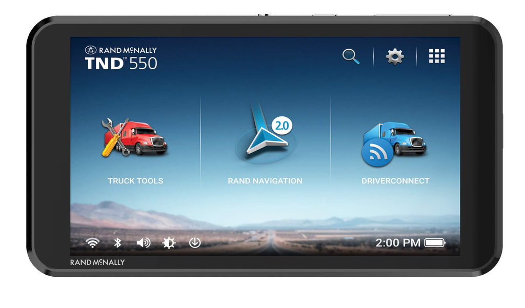 Rand McNally GPS Tablet, 6 Inch, Truck Navigation, Android, Real-Time Traffic, Fleet Management, RANDTAB6