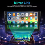 7 inch Car Stereo for Fiat 500 2016-2019, 2+64G Android 13 Car Radio for Fiat CarPlay Head Unit GPS Navigation WiFi Bluetooth FM SWC Backup Camera