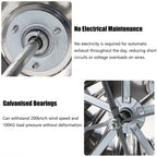 All Weather Steel Internally Braced Wind Turbines Ventilator