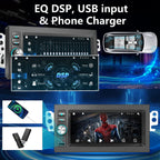 Plug&Play 1.5 Din Car Radio for Chevy Silverado 1995-2002，S10 1998-2002，Blazer 1998-2002，for GMC Suburban 1995-1999,Yukon 1995-2002 Sonoma 1998-2002，6.9 Inch IPS Touch Screen with Carplay Android auto