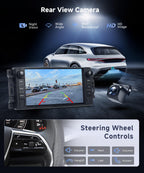 6G+128G Android Car Stereo for Dodge Ram 1500 2008-2012 Jeep Wrangler JK 2007-2018 with Wireless CarPlay Android Auto, Orderich 7 Inch Car Radio GPS Navigation WIFI SWC Bluetooth FM with Backup Camera