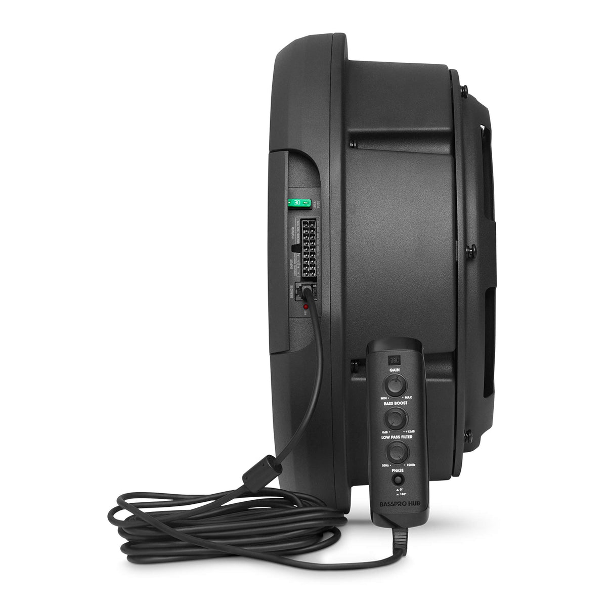 JBL Basspro Hub - 11" powered subwoofer system, Black