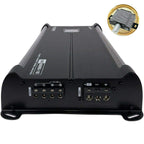 Gravity 6000.1D 2nd Gen Class D Monoblock Car Amplifier Bundle with SoundXtreme AP6 Bass Machine - 6000W Max, 1 Ohm Stable, MOSFET Supply, Remote Bass Knob