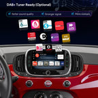 XTRONS 7" Android 14 IPS Touch Screen Car Stereo for Fiat 500 2016-2019