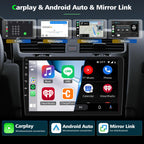 Car Stereo Radio for Nissan Pathfinder 2005-2010 with Wireless Carplay & Android Auto,9.7 Inch Car Audio Receiver GPS Navigation Unit with Bluetooth Head Unit Backup Camera WiFi SWC- 2G+32G