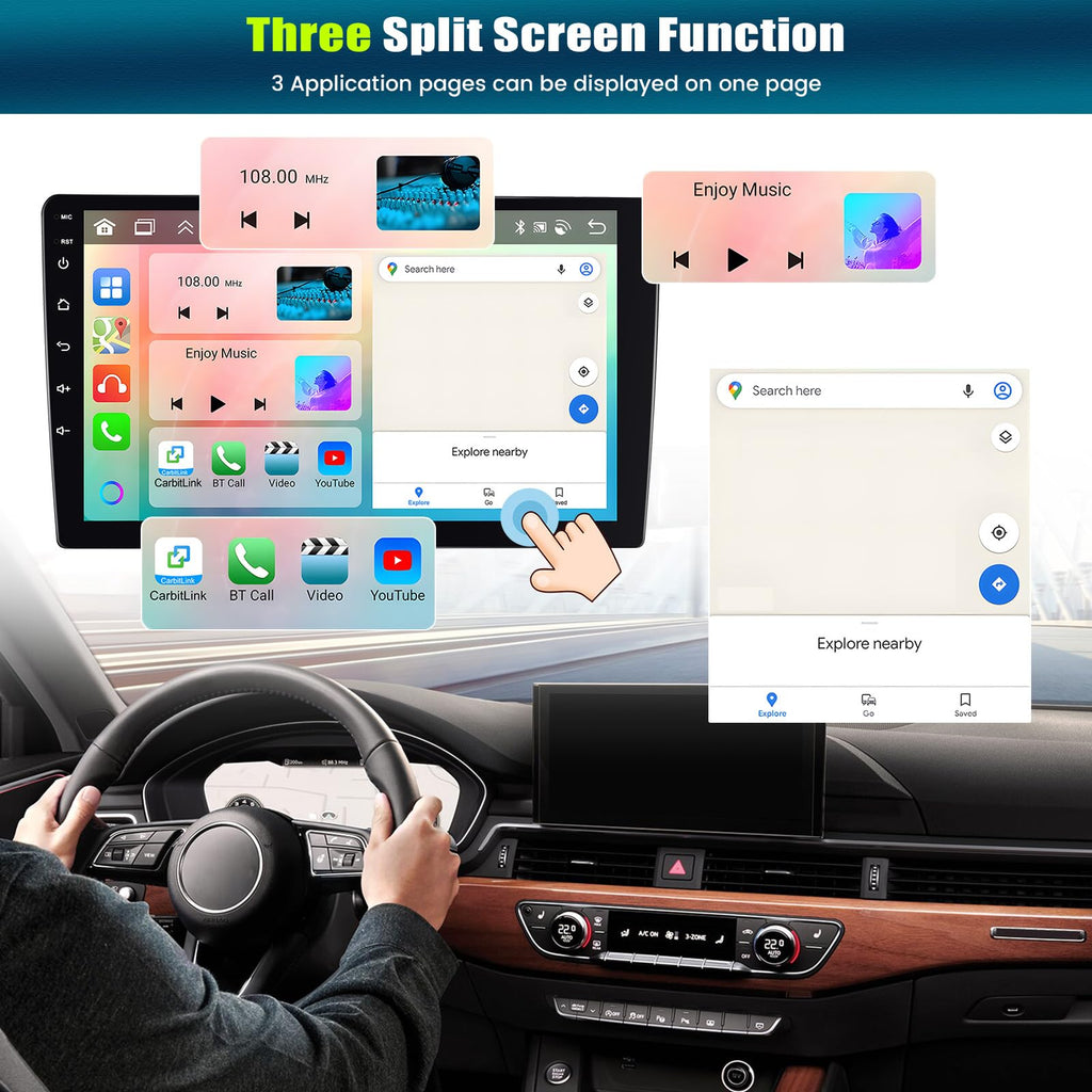 [6+128G] 8-Core Android 15 Car Radio Stereo for Hyundai 2016-2018