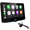 Kenwood DMX1037S 10.1" Floating Panel Digital Multimedia Receiver | Apple CarPlay Android Auto Ready | 10.1” high-Definition Display | Plus KENWOOD CMOS-740HDLP High Definiation HD Backup Camera