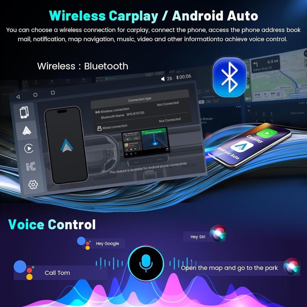 6+64GB Qualcomm Octa Core Android Car Stereo for Toyota 4Runner 2003-2009
