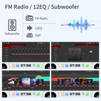 Car Radio for Toyota Tundra 2007-2013 Sequoia 2008-2018 Dual Knob Stereo with Wireless CarPlay/Android Auto 10.1 inch Touch Screen Head Unit Android 13.0 BT/WiFi/DSP/GPS/SWC/FM Radio Backup Camera