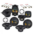 Harmony Audio Fits 1994-1998 VW Golf 6.5" 4" 4x6 Speaker Upgrade Bundle