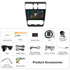 Android 13 Car Stereo Radio Compatible with Subaru Forester WRX Impreza STi Crosstrek 2016-2018 with Wireless CarPlay Android Auto 9" Screen, 2+64G, WiFi/Bluetooth/GPS/Backup Camera