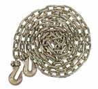 Mytee Products (2) Ratchet Chain Binders 5/16"-3/8" with Rubber Grips & (2) 5/16" x 20' Grade 70 Binder Chain