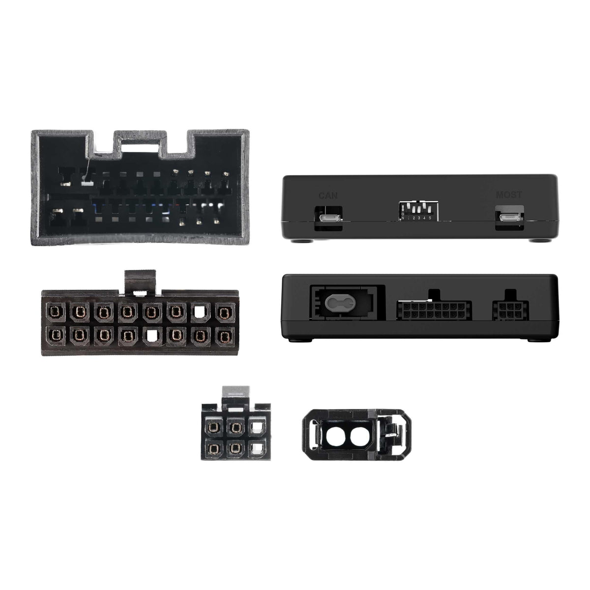 Axxess Integrate by Metra Radio Replacement Interface for 2005-2012 Land Rover Range Rover Sport with Steering Wheel Control Retention, Black