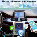for Acura RL 2004-2012 Android 14 Radio Tesla Style 9.7-Inch IPS Touch Screen Stereo with Bluetooth 5.0 Carplay/Android Auto GPS Navigation for Car Multimedia Player with HD Rear-View Camera