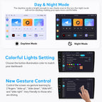JOYING Car Stereo for Toyota Rav4 2006-2012 Android 12 Car Radio 9" Touch Screen Head Unit 8GB+128GB with CarPlay Android Auto GPS Navigation Bluetooth Mirror Link(JY-TZ164N8)
