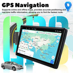 4+64G 9 Inch QLED Touch Screen Car Stereo for GMC Sierra Yukon 2003-2006