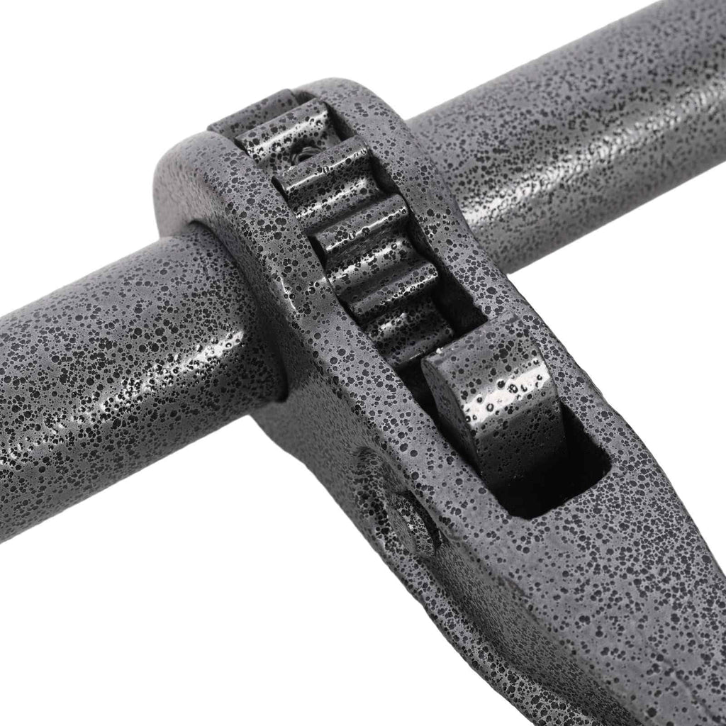4-Pack Ratchet Load Binders 5/16"-3/8" G70 Hooks - 9200 Lbs Working Load, 33000 Lbs Break Strength, Adjustable Length, Red Powder Coat, Black