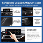 Road Top 10.25" Ultra-Narrow CarPlay Screen for Audi A6 A7 (2012-2018)