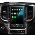 8 Cores 6+128G Radio Upgrade, 2019-2024 for Dodge Ram 1500 2500 3500 Truck Radio Upgrade,12.1 inch Vertical Touchscreen Support Wireless CarPlay Android Auto GPS Bluetooth FM SWC