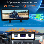 XTRONS 14.9 Inch Android 14 Car Stereo for BMW F20 F21 F22 F23 with NBT System, 2K IPS Touch Screen LTE GPS Navigation Support Wireless CarPlay Android Auto Global 4G LTE 8+256 GB
