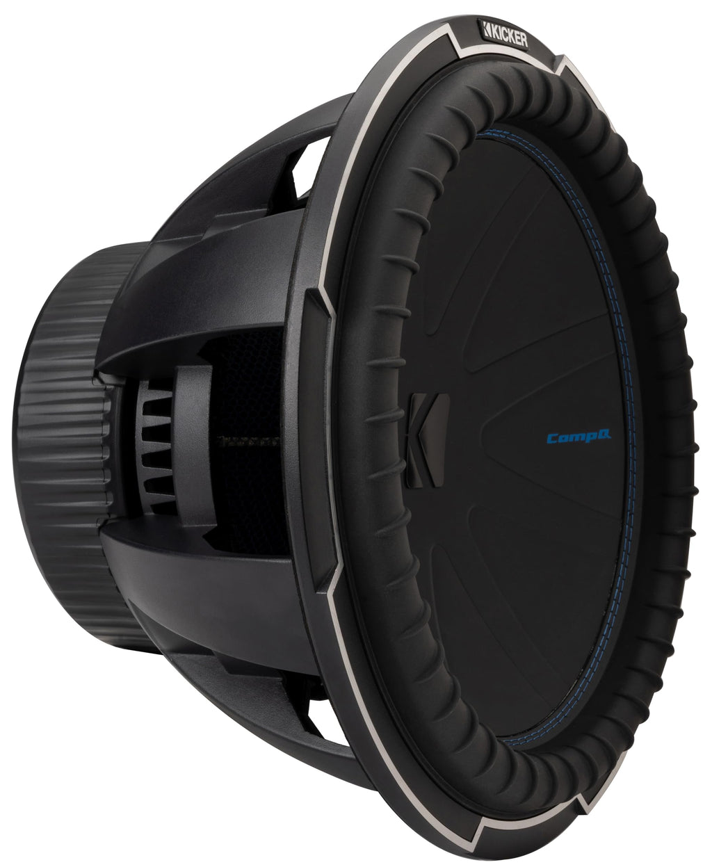 Kicker 51CWQ154 CompQ Q-Class 15 Inch Car Subwoofer Dual 4 Ohm (Renewed)