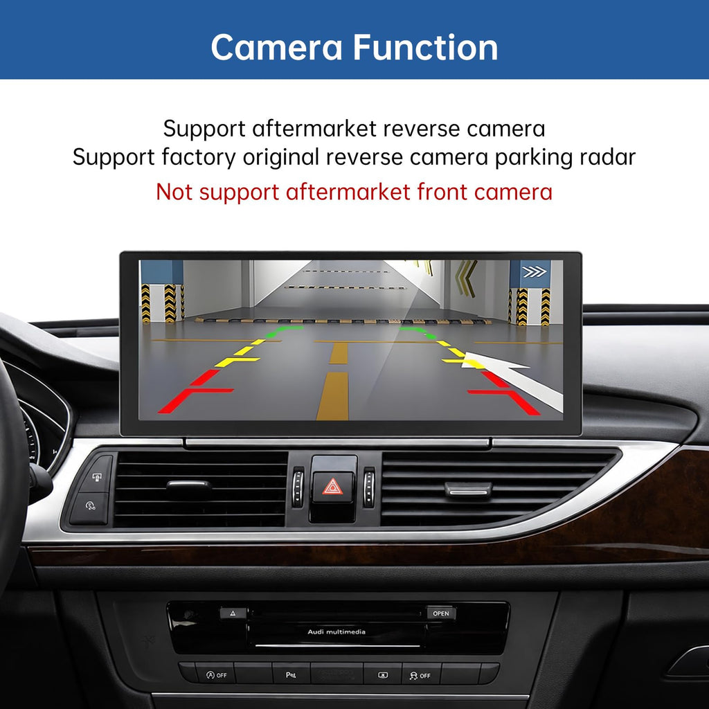 Road Top 10.25" Ultra-Narrow CarPlay Screen for Audi A6 A7 (2012-2018)