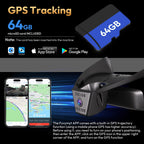 4K & Rear 1080P Dash Cam for Audi 2019-2026(Model A),Integrated OEM Look